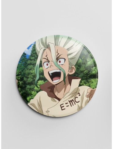 Значок Доктор Стоун 36 (Dr. Stone)