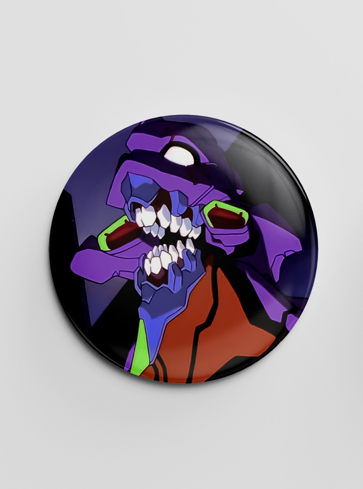 Значок Євангеліон 85 (Evangelion)