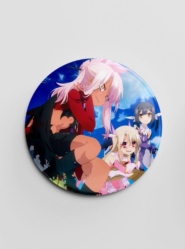 Значок Дівчинка-чарівниця Ілія (Fate kaleid liner PRISMA ☆ ILLYA 2wei Herz!)