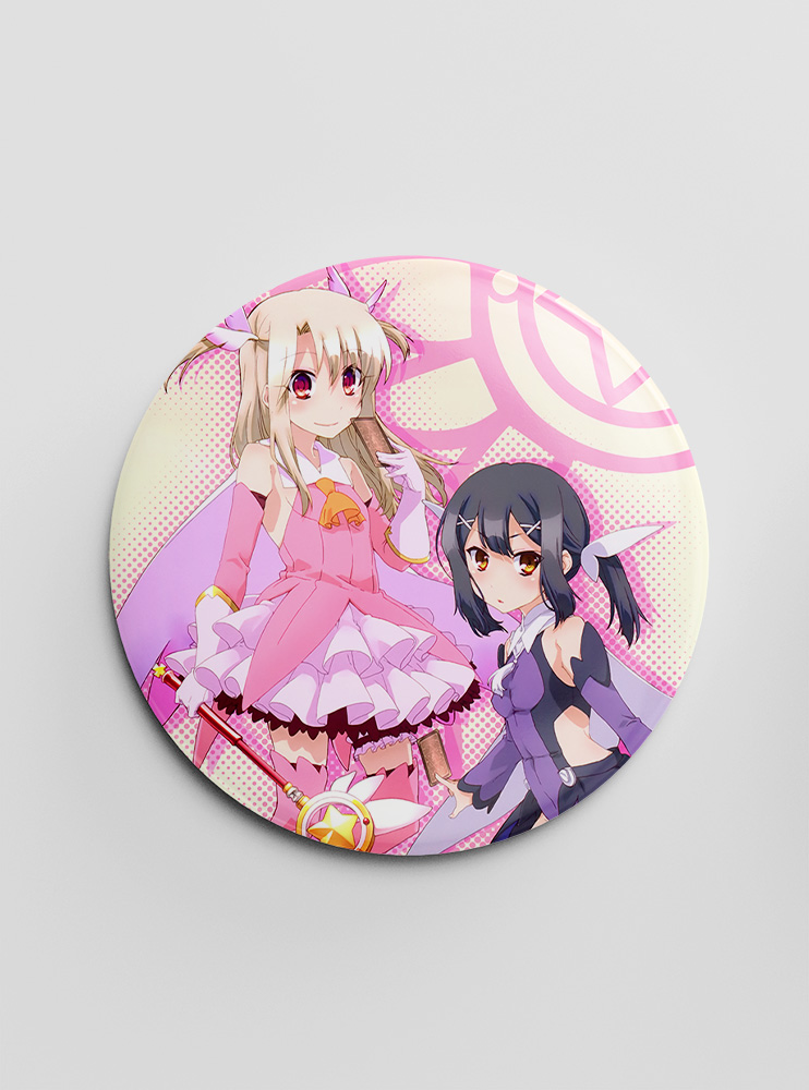 Значок Дівчинка-чарівниця Ілія 10 (Fate kaleid liner PRISMA ☆ ILLYA 2wei Herz!)