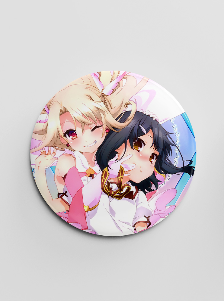 Значок Дівчинка-чарівниця Ілія 3 (Fate kaleid liner PRISMA ☆ ILLYA 2wei Herz!)