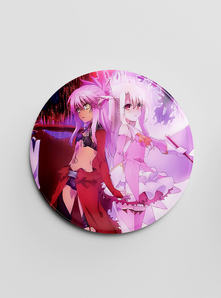 Значок Дівчинка-чарівниця Ілія 4 (Fate kaleid liner PRISMA ☆ ILLYA 2wei Herz!)