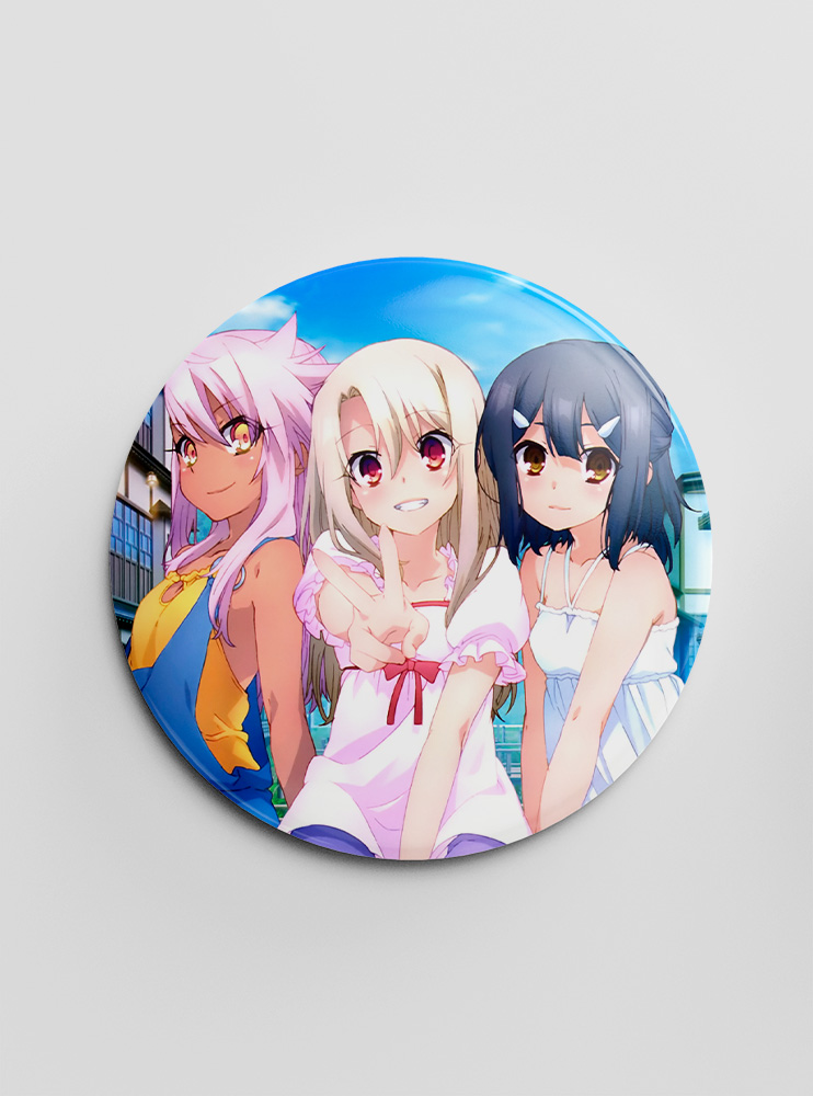 Значок Дівчинка-чарівниця Ілія 6 (Fate kaleid liner PRISMA ☆ ILLYA 2wei Herz!)