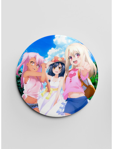 Значок Дівчинка-чарівниця Ілія 7 (Fate kaleid liner PRISMA ☆ ILLYA 2wei Herz!)