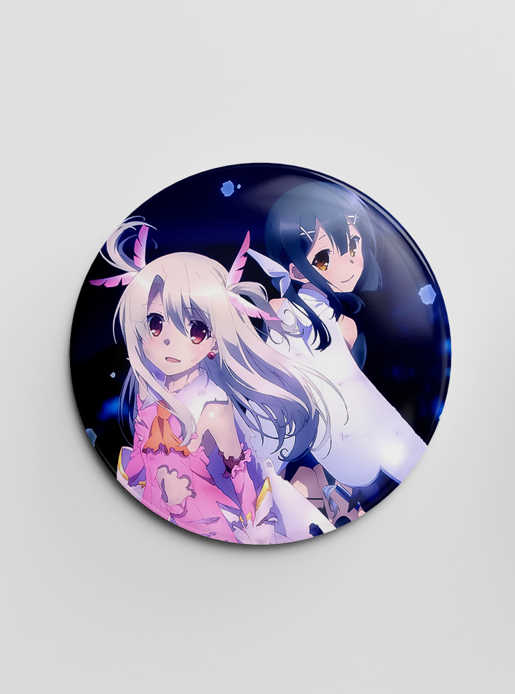 Значок Дівчинка-чарівниця Ілія 9 (Fate kaleid liner PRISMA ☆ ILLYA 2wei Herz!)