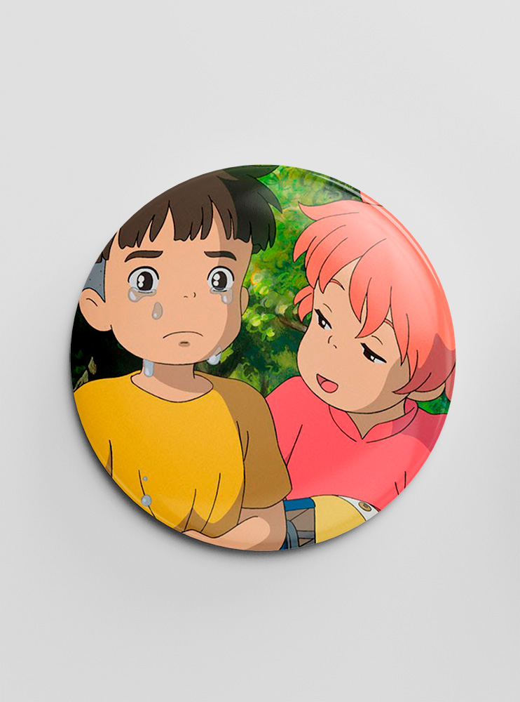 Значок Поньо на кручі 7 (Gake No Ue No Ponyo)