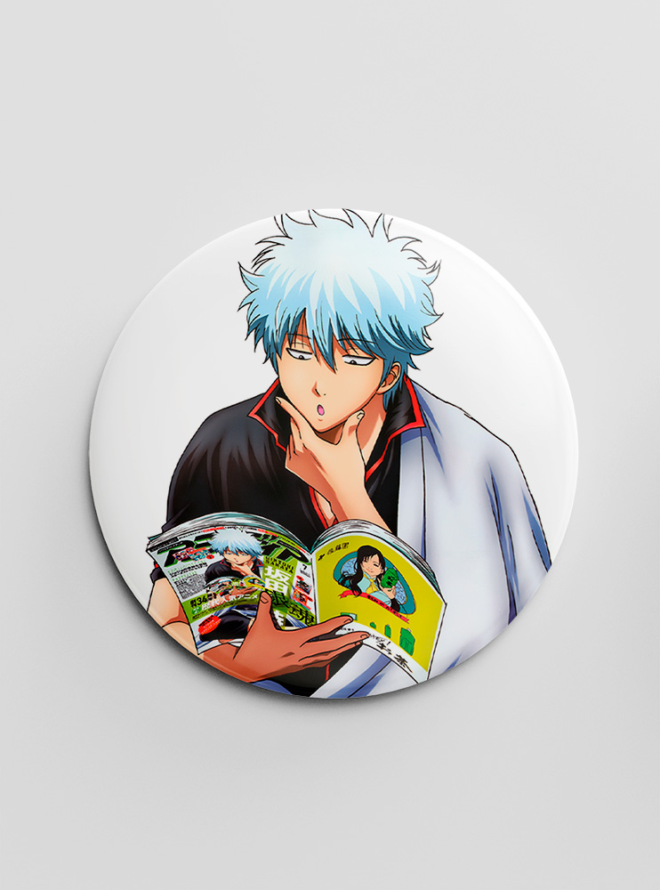 Значок Гінтама 4 (Gintama)