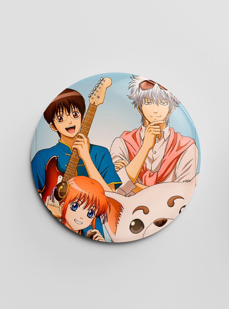Значок Гінтама 6 (Gintama)