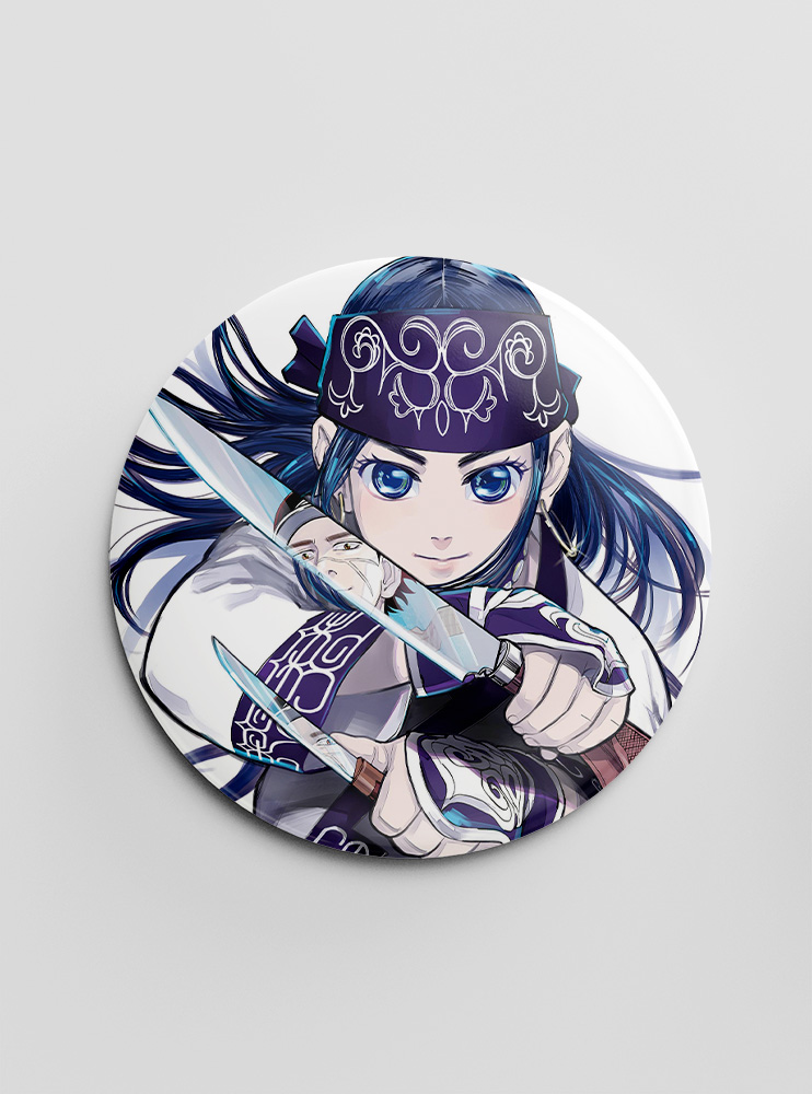 Значок Золотий Камуї (Golden Kamuy)