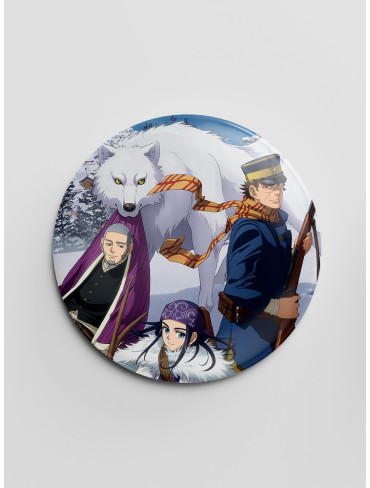 Значок Золотий Камуї 2 (Golden Kamuy)