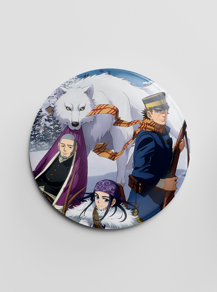 Значок Золотий Камуї 2 (Golden Kamuy)