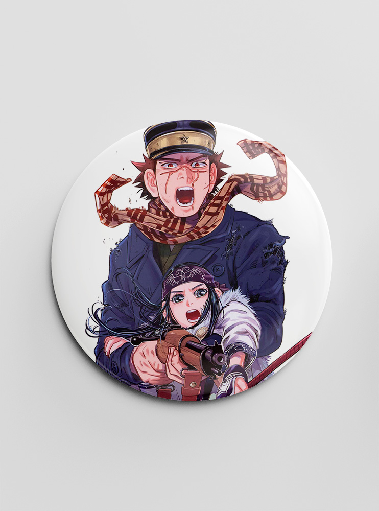 Значок Золотий Камуї 3 (Golden Kamuy)