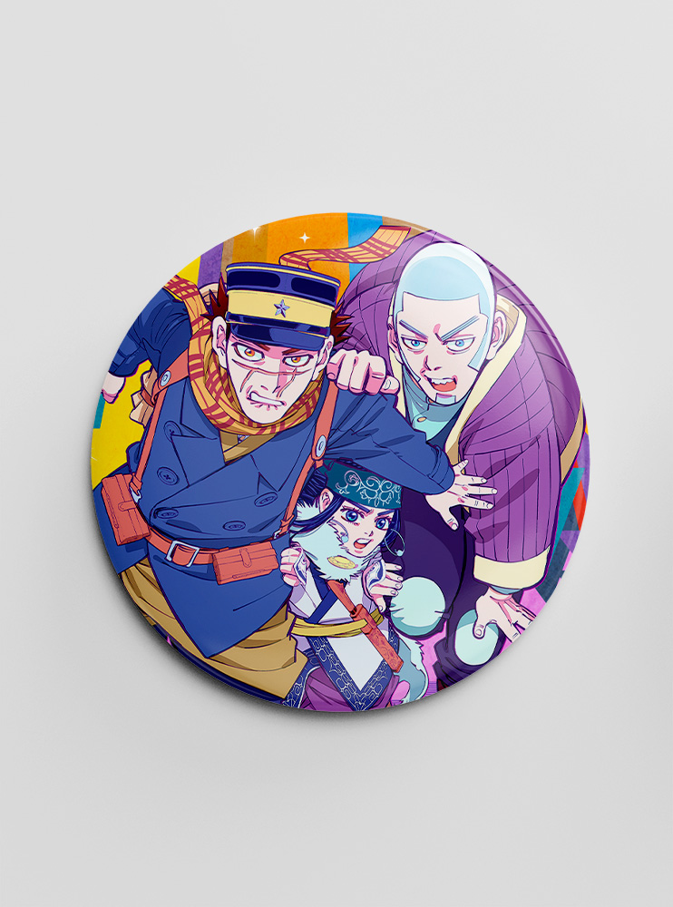 Значок Золотий Камуї 5 (Golden Kamuy)