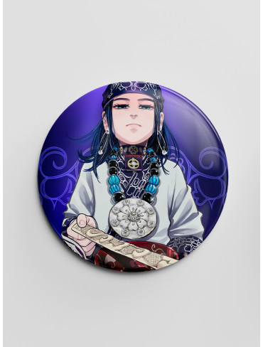 Значок Золотий Камуї 8 (Golden Kamuy)