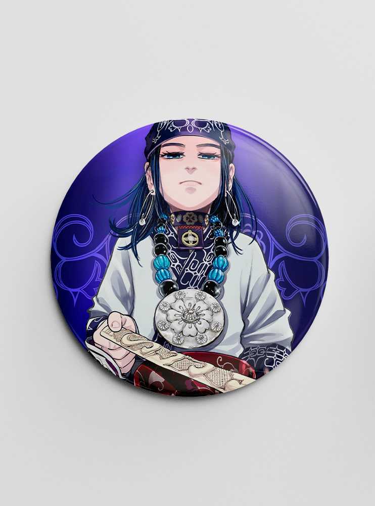 Значок Золотий Камуї 8 (Golden Kamuy)