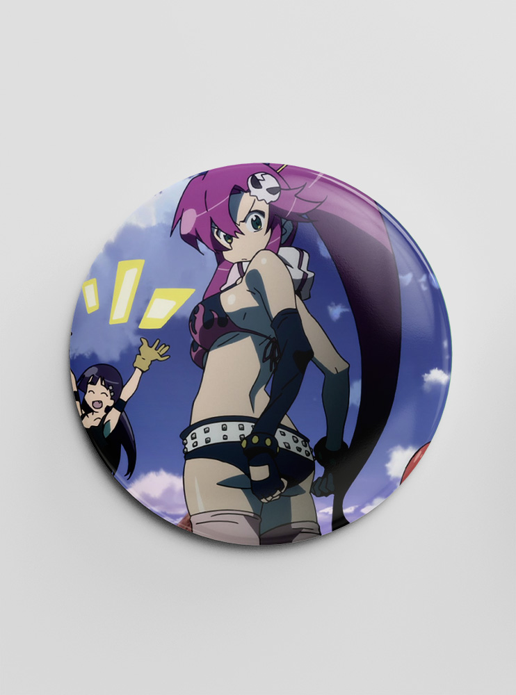 Значок Ґуррен Лаґанн 10 (Gurren Lagann)