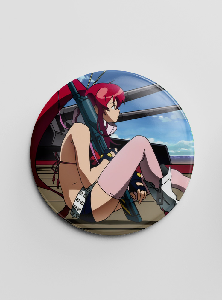 Значок Ґуррен Лаґанн 17 (Gurren Lagann)