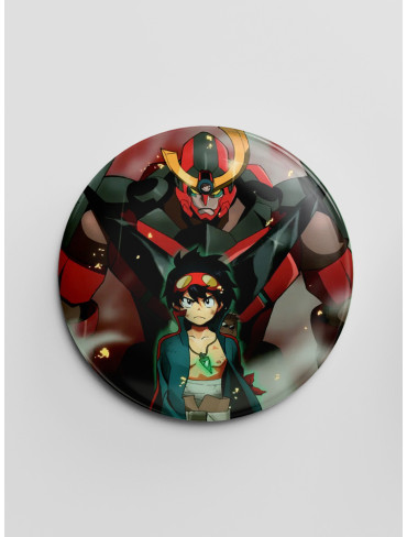 Значок Ґуррен Лаґанн 19 (Gurren Lagann)