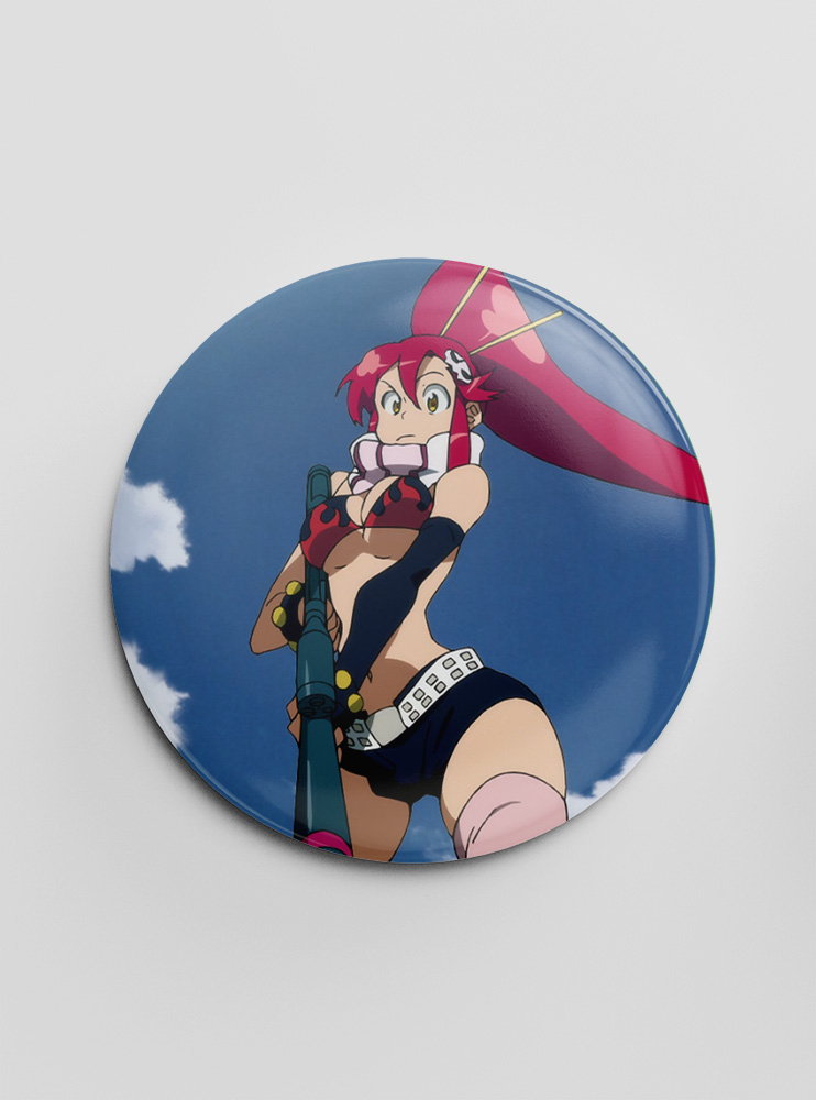 Значок Ґуррен Лаґанн 9 (Gurren Lagann)