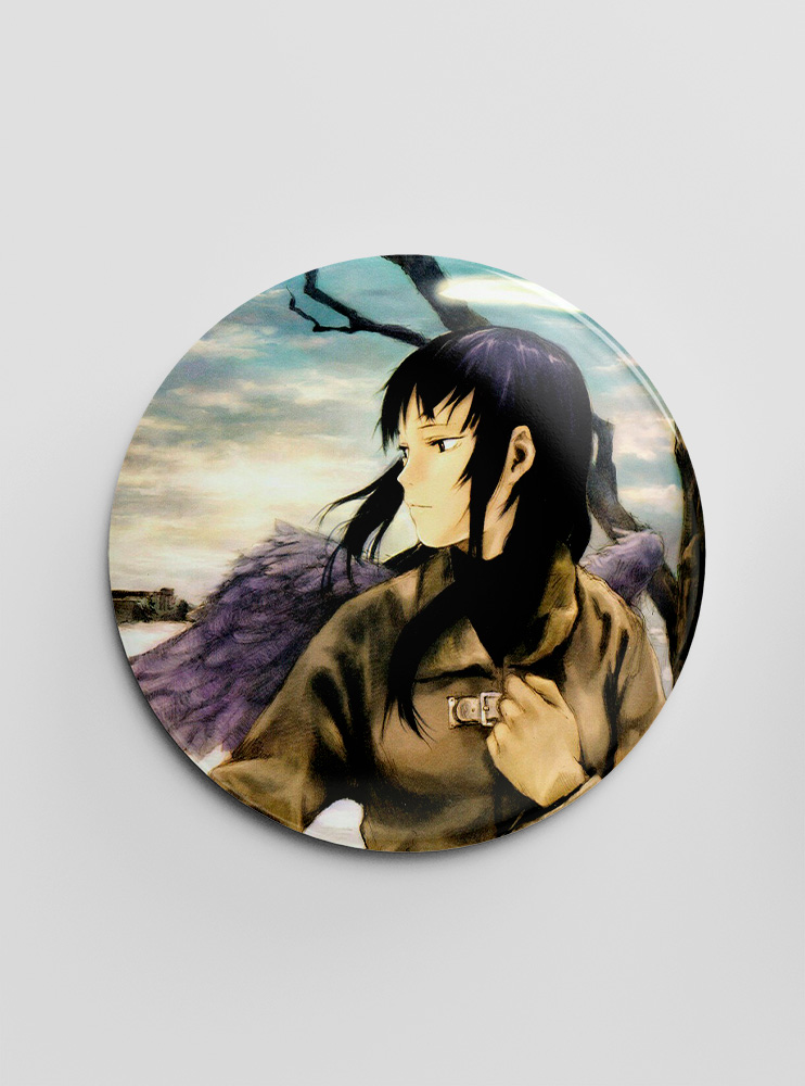 Значок Товариство Сірокрилих (Haibane Renmei)