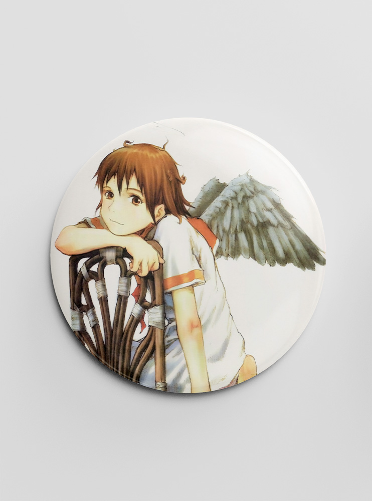 Значок Товариство Сірокрилих 10 (Haibane Renmei)