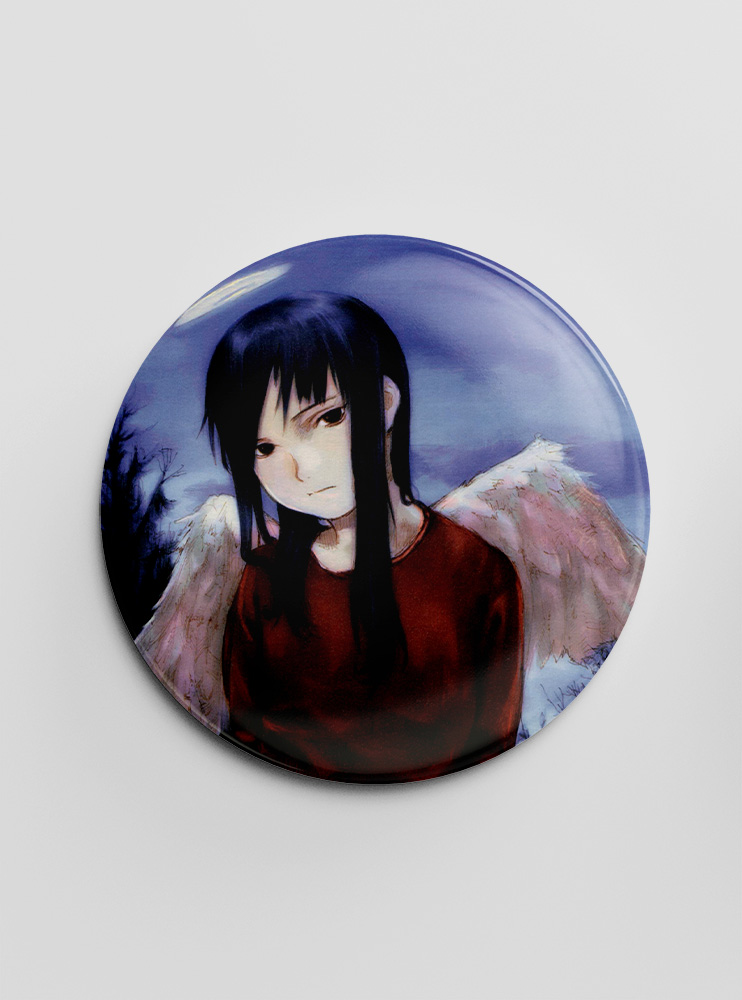 Значок Товариство Сірокрилих 3 (Haibane Renmei)