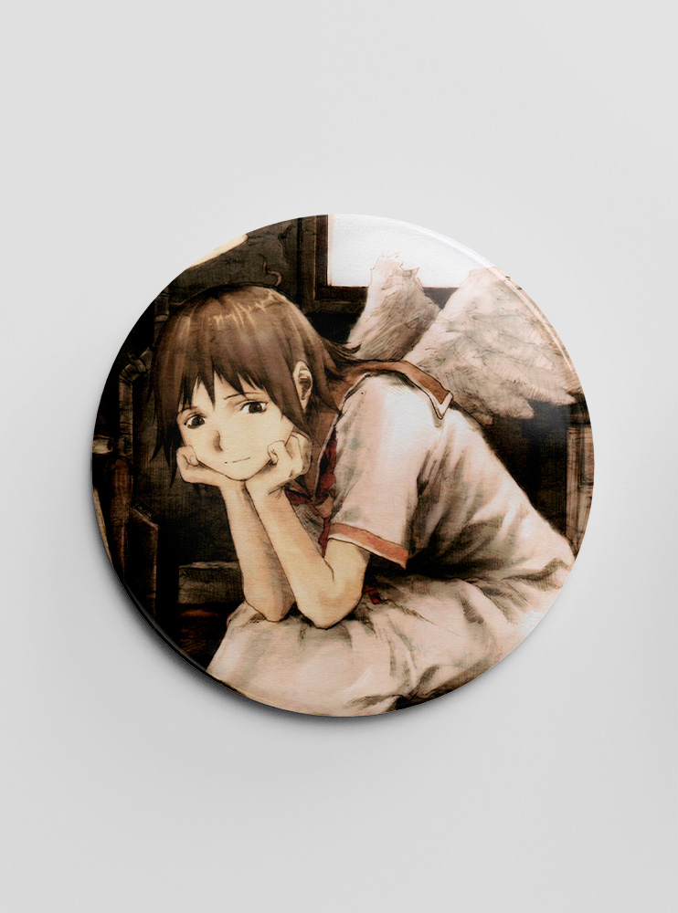 Значок Товариство Сірокрилих 6 (Haibane Renmei)