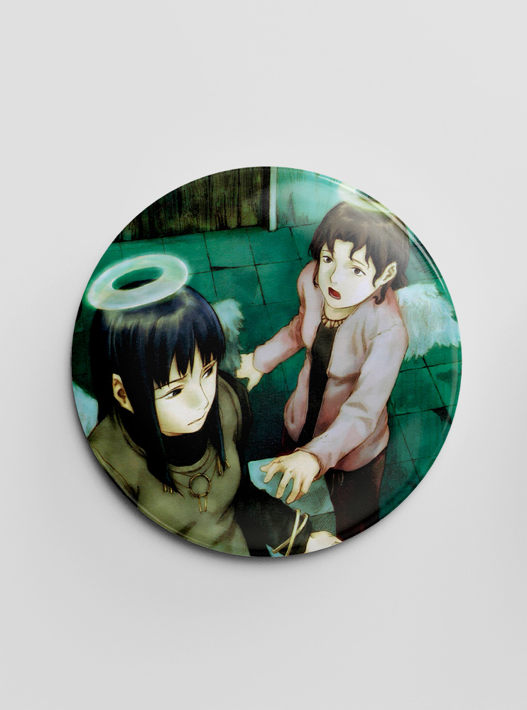 Значок Товариство Сірокрилих 7 (Haibane Renmei)