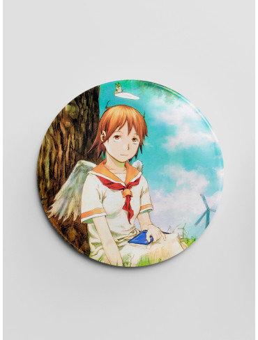 Значок Товариство Сірокрилих 9 (Haibane Renmei)