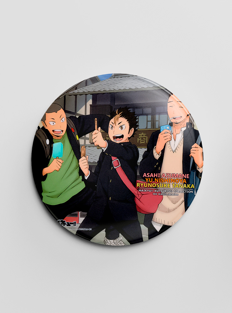 Значок Волейбол 38 (Haikyuu) Значок Волейбол 38 (Haikyuu)