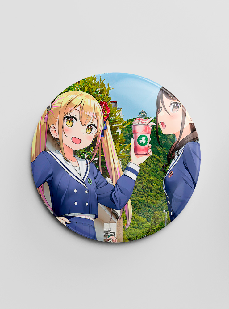 Значок Салатник диваків 4 (Henjin no Salad Bowl)