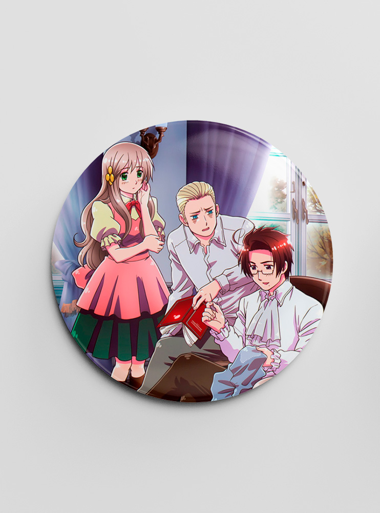 Значок Хеталія: Країни Осі 6 (Hetalia: Axis Powers)