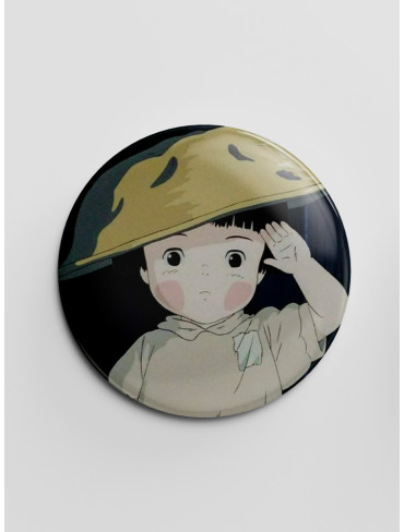 Значок Могила світлячків 10 (Hotaru no Haka)