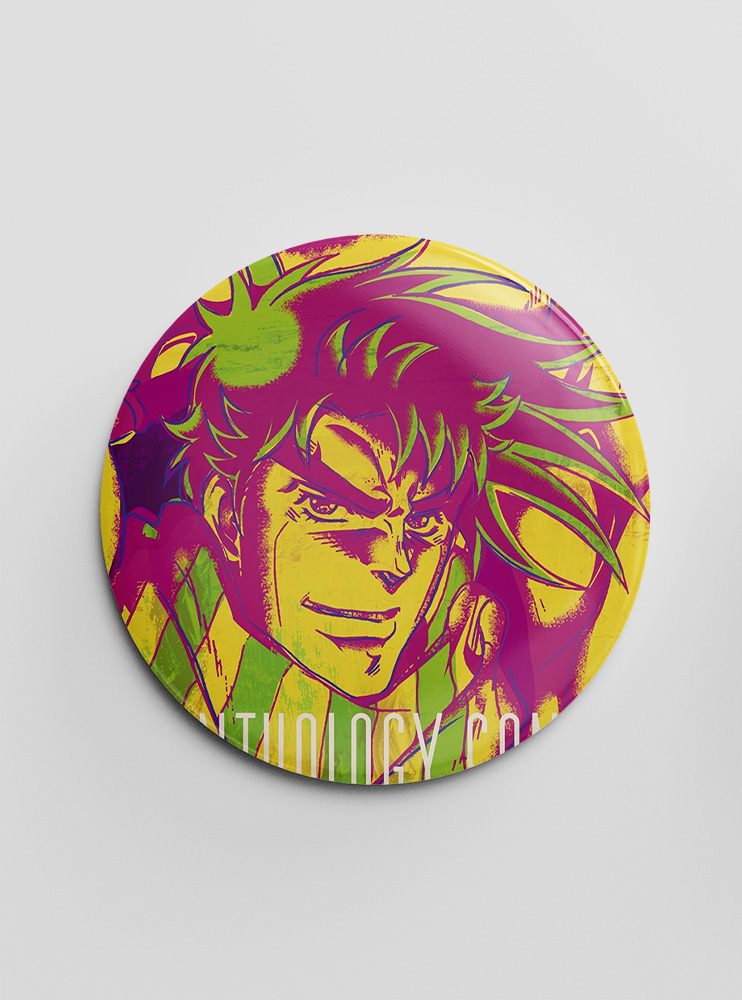 Значок ДжоДжо 107 (JoJo's Bizarre Adventure)