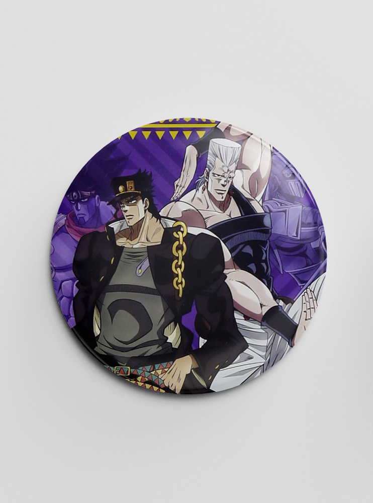 Значок ДжоДжо 110 (JoJo's Bizarre Adventure)