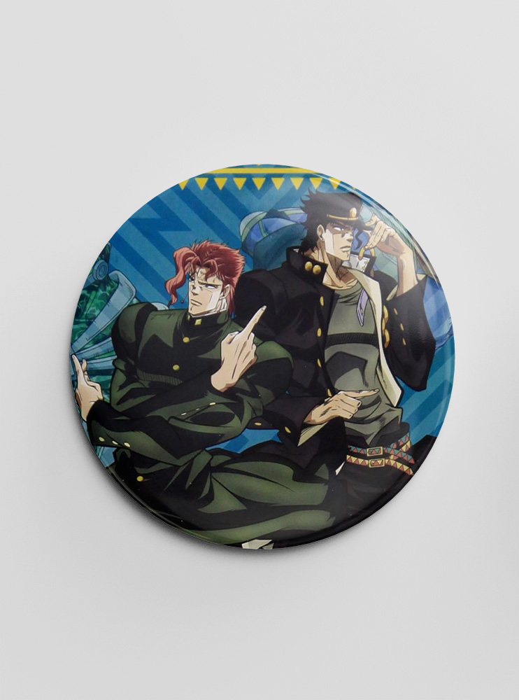 Значок ДжоДжо 111 (JoJo's Bizarre Adventure)