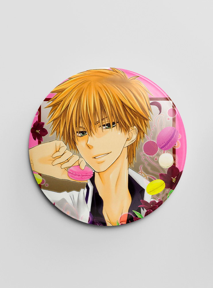 Значок Президент студентської ради - покоївка 2 (Kaichou wa maid-sama)