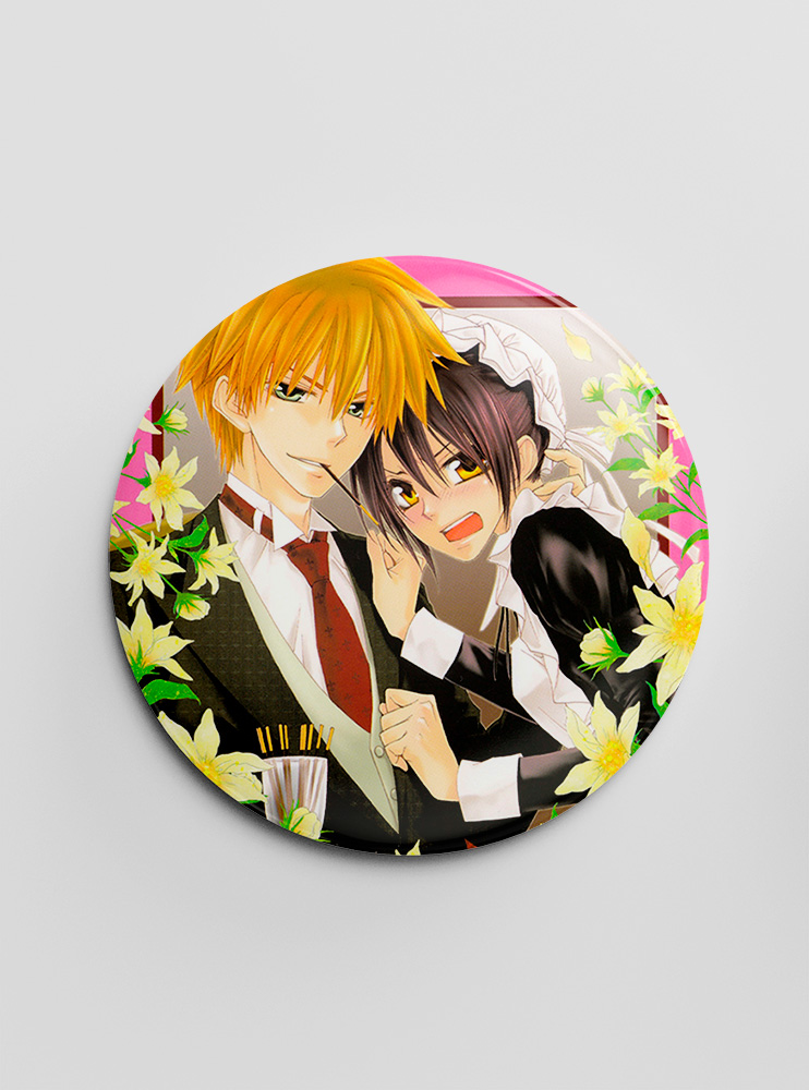 Значок Президент студентської ради - покоївка 3 (Kaichou wa maid-sama)
