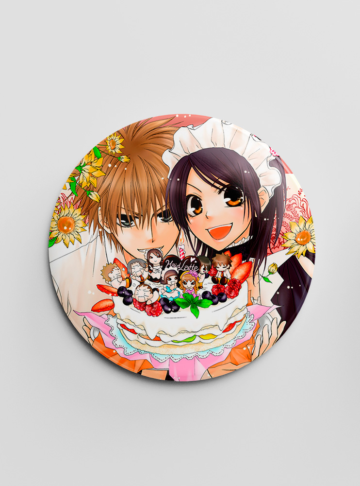 Значок Президент студентської ради - покоївка 8 (Kaichou wa maid-sama)