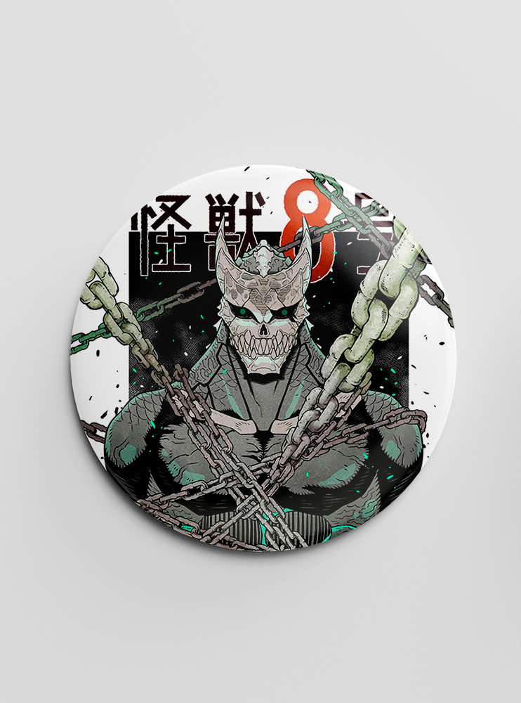 Значок Кайджю №8 10 (Kaiju No. 8)