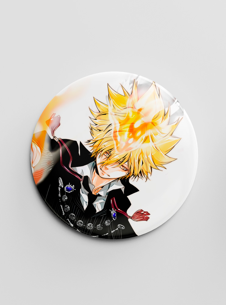 Значок Репетитор-кілер Реборн! 5 (Katekyou Hitman Reborn!)