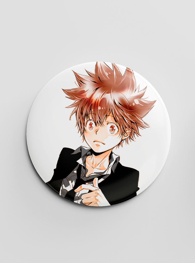 Значок Репетитор-кілер Реборн! 7 (Katekyou Hitman Reborn!)