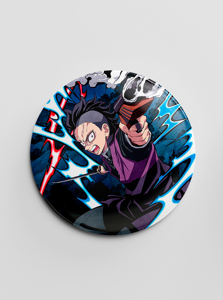 Значок Клинок, що знищує демонів 101 (Kimetsu no Yaiba)