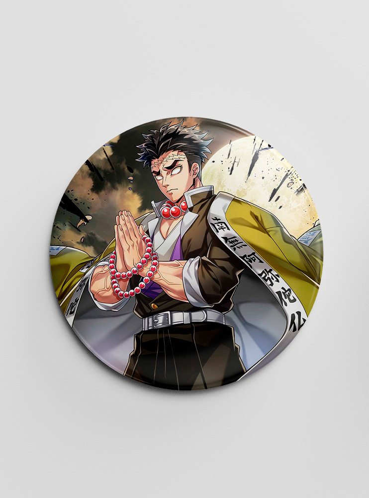 Значок Клинок, що знищує демонів 108 (Kimetsu no Yaiba)