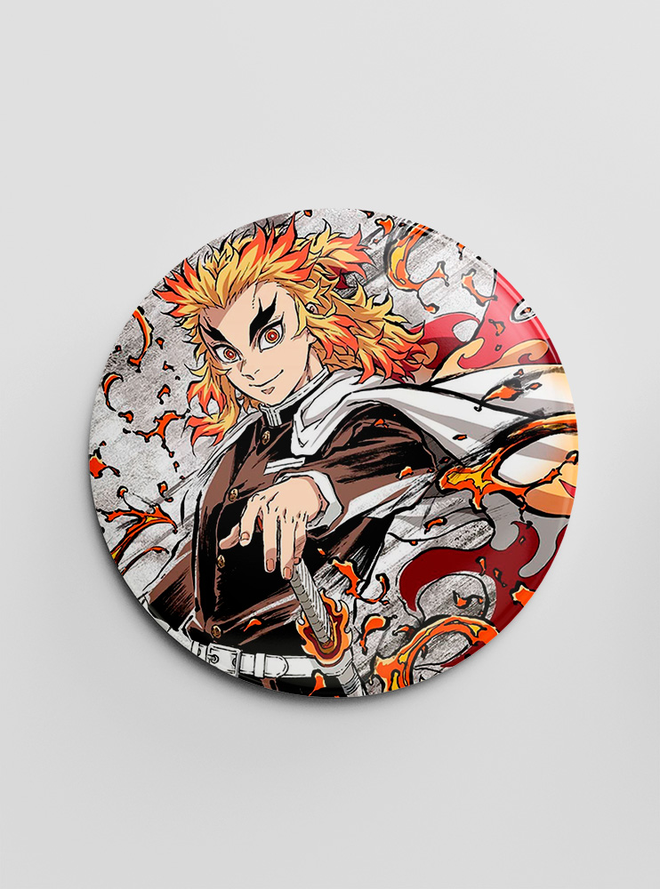 Значок Клинок, що знищує демонів 52 (Kimetsu no Yaiba)