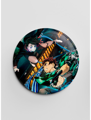 Значок Клинок, що знищує демонів 57 (Kimetsu no Yaiba)