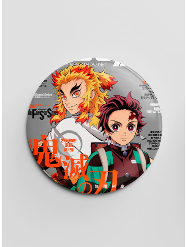 Значок Клинок, що знищує демонів 59 (Kimetsu no Yaiba)