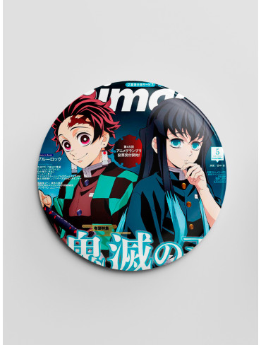 Значок Клинок, що знищує демонів 60 (Kimetsu no Yaiba)