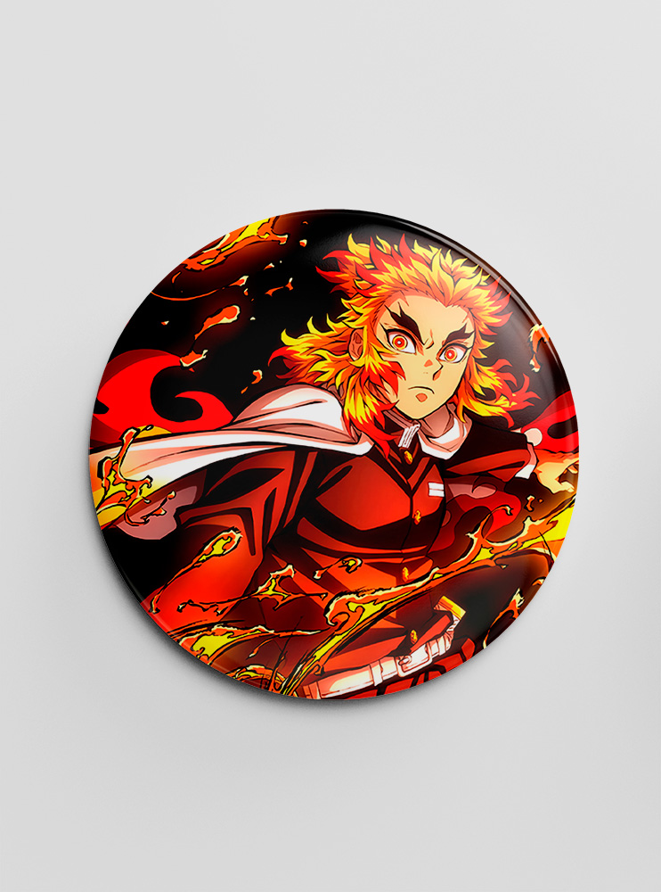 Значок Клинок, що знищує демонів 62 (Kimetsu no Yaiba)
