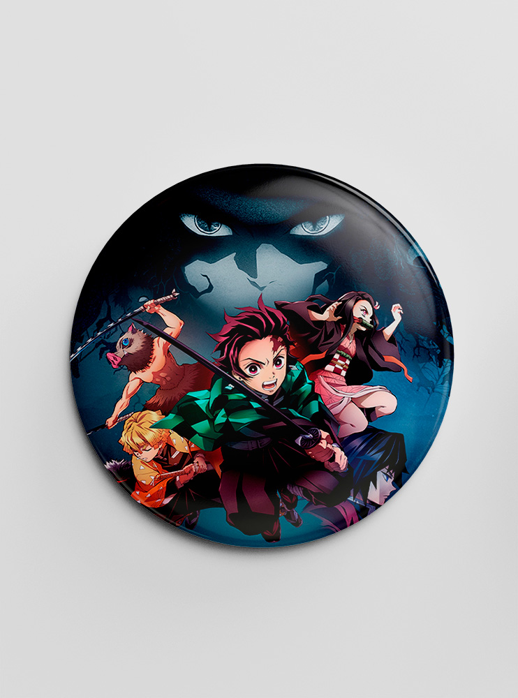 Значок Клинок, що знищує демонів 72 (Kimetsu no Yaiba)